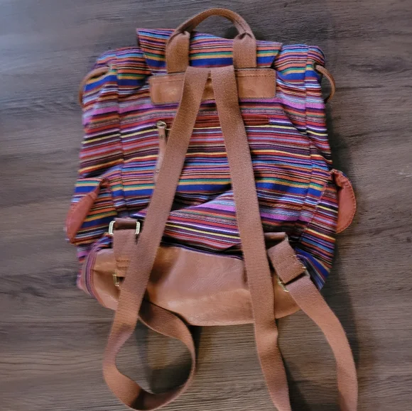 Large Multicolored Backpack - Picture 2 of 2
